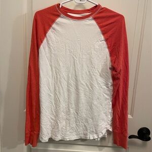 Goodfellow Men’s Baseball Quarter Length Sleeve Shirt